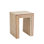 Sienna End Table-Walnut/Bone-Sm