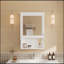 20'' Wall Mounted Bathroom Storage Cabinet With Mirror, Wall Mounted Home Storage With Door, Mirrored Wall Medicine Cabinet-809194248