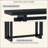 Contemporary Console Table With Wood Top, Extra Long Entryway Table For Entryway, Hallway, Living Room, Foyer, Corridor-273957378-273957435