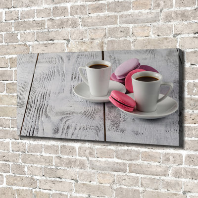 Coffee And Cookies - Wrapped Canvas Print