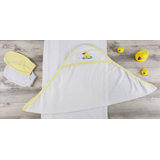 Serviettes à capuchon et serviettes de bain