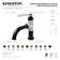 Whitaker Single Hole Bathroom Faucet with Drain Assembly