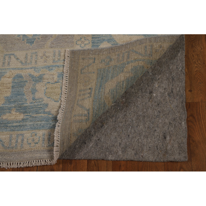 Tapis rectangulaire en coton One-of-a-Kind