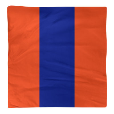 Serviette de coton 22 po à rayures de football retour