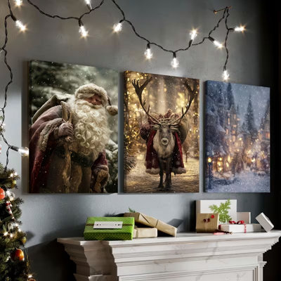 3 Piece Wrapped Canvas Print