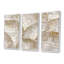 Ensemble de reproductions d'art mural blanc et beige-107170119-107170107