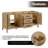 Griselde Solid and Manufactured Wood Bathroom Vanity-91927739