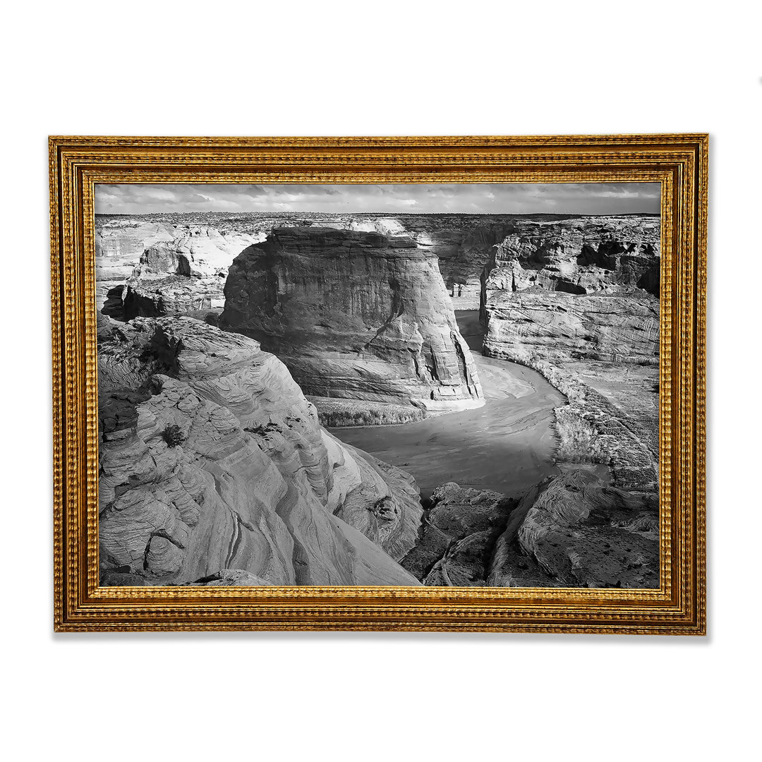 Canyon De Chelly Arizona B N W - Druck