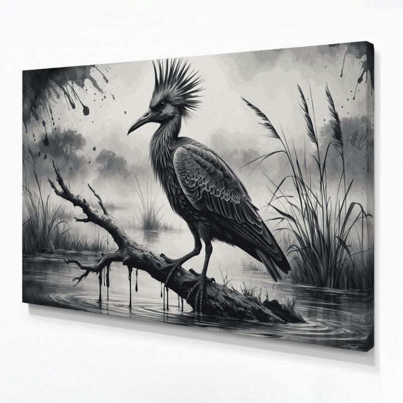 Faune sur toile grise sauvage