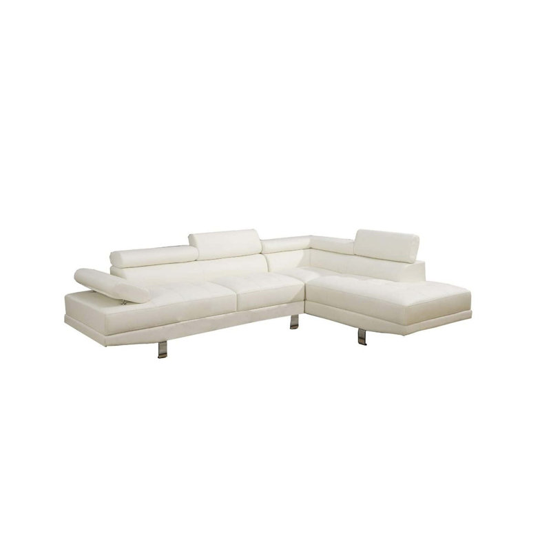 Canapé modulaire en similicuir modulaire en cuir