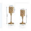 Chandelier de table en métal H 11,42 po