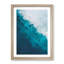 Ocean Droplets in Abstract - Framed Print-48306992-86304957
