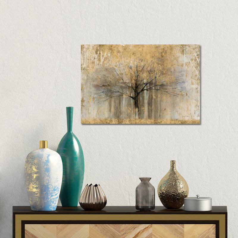 Open Arms Of Gold I by Avery Tillmon Acrylic Print, Wrapped Canvas, 152.5 cm H x 101.5 cm W x 3.175 cm D