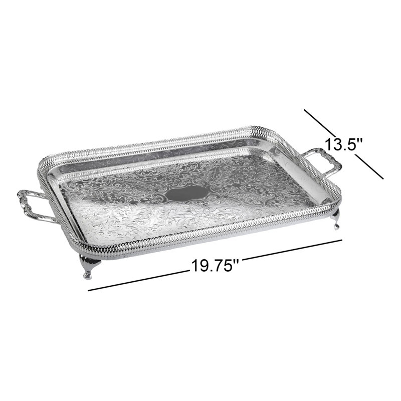 Silver Plated Decorative Tray