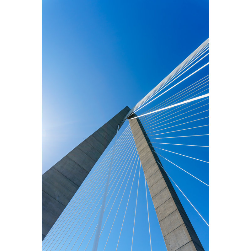 Suspension Bridge - Wrapped Canvas Print, 46cm H x 30cm W