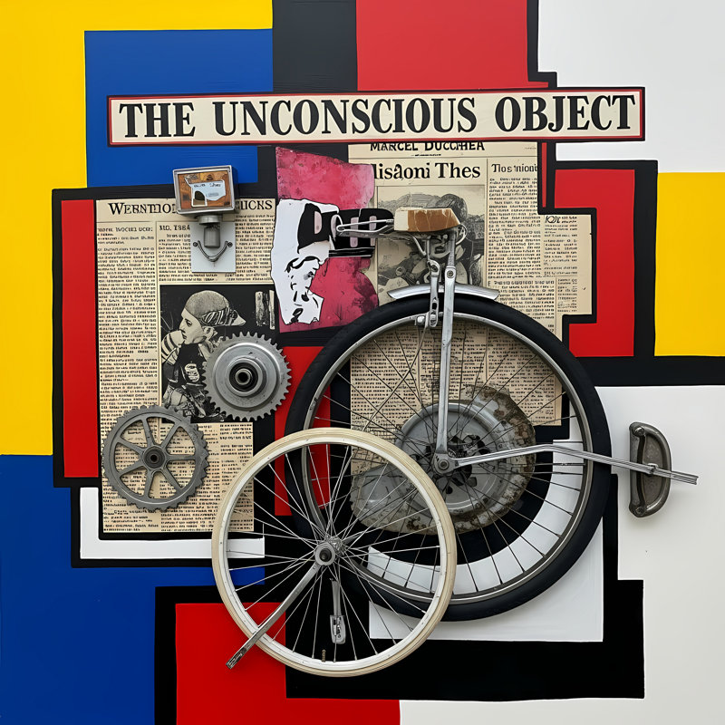 The Unconscious Object I, 30" H x 30" W