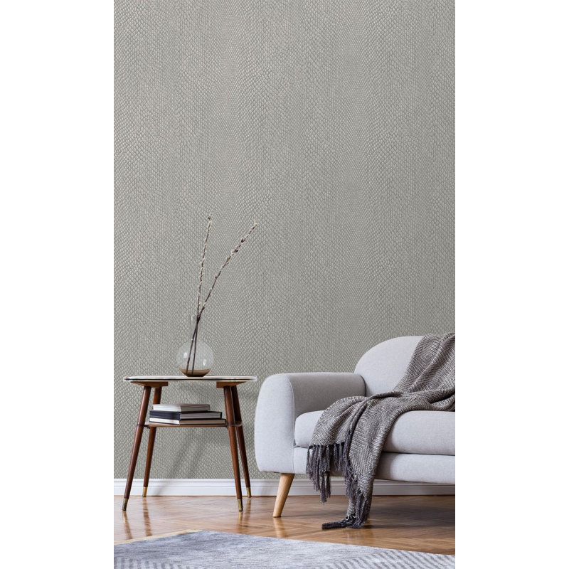 Papier peint abstrait, Naja argent