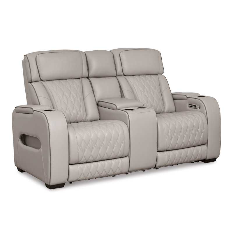 Boyington Upholstered Sofa, Gray, 44.5" H x 75" W x 40" D