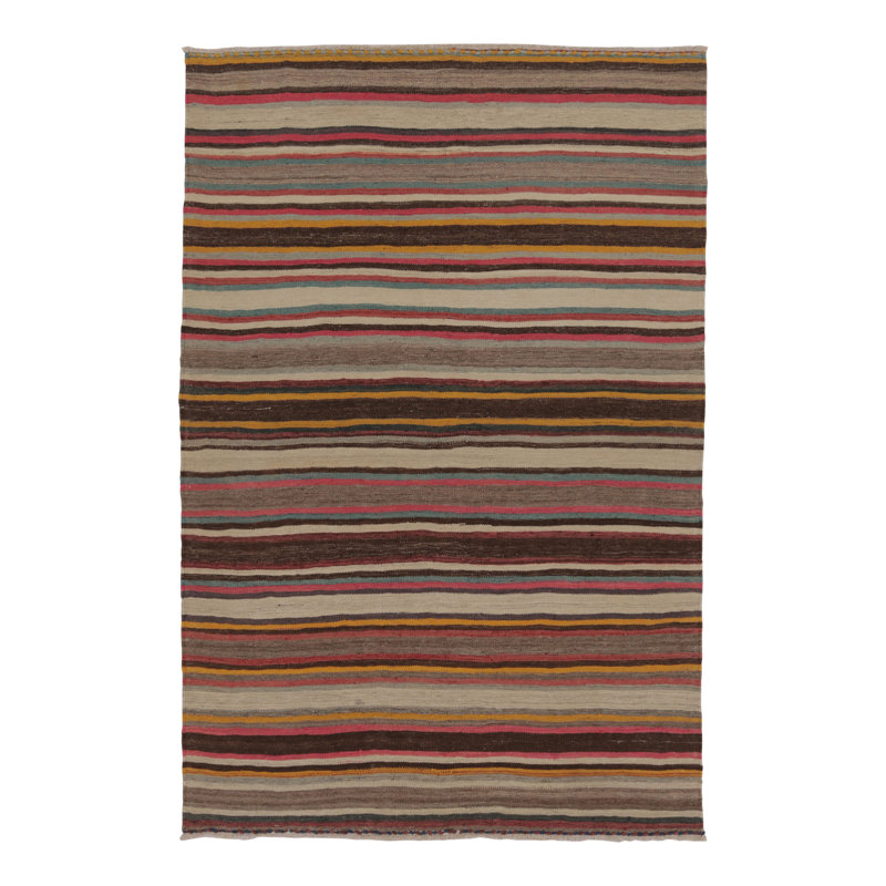 Kilim & Flatweave One-of-a-Kind 4'8x7'0 Area Rug