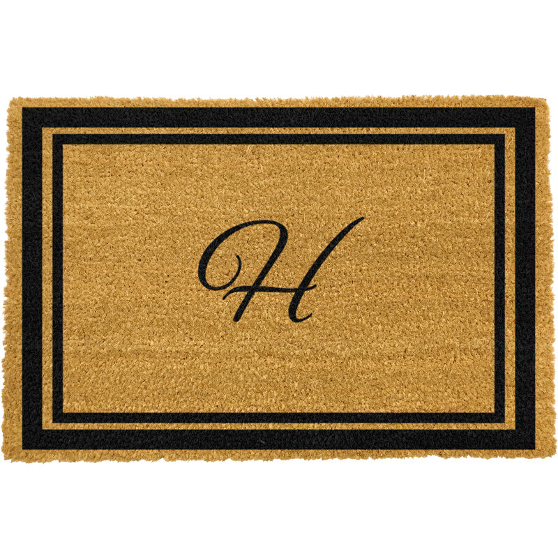 Branscum Non-Slip Outdoor Doormat, H