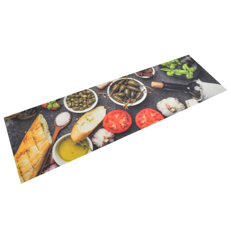 Kersh Kitchen Mat, Rectangular W45 x L150 cm