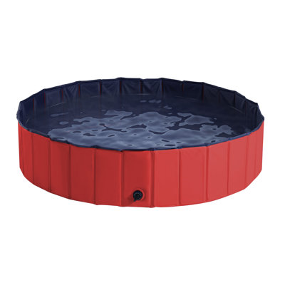 30cm H x 140cm W x 140cm D Plastic Dog Pool