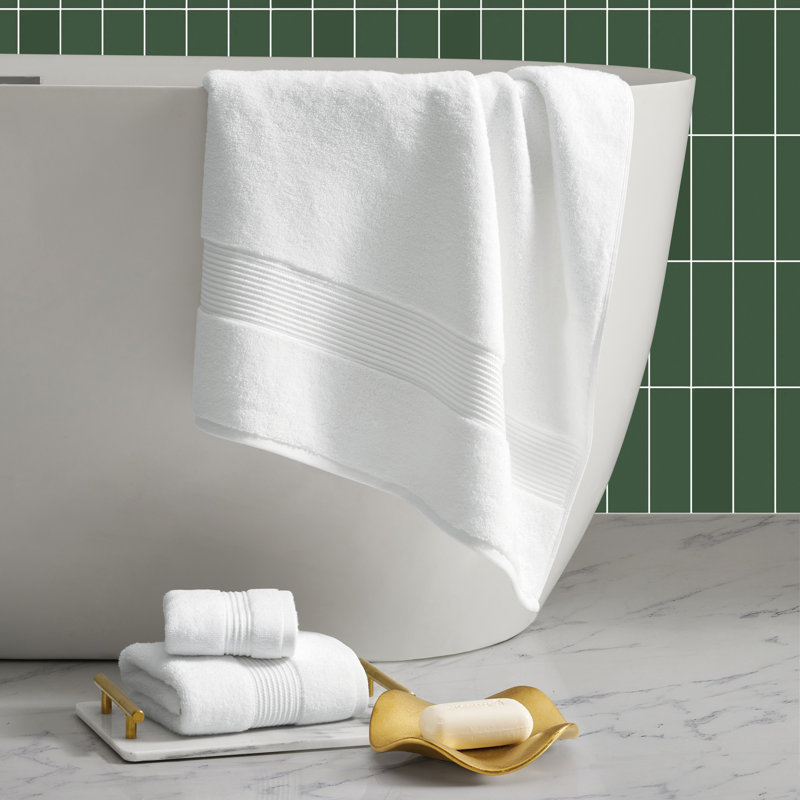 Solid Towel Set, White