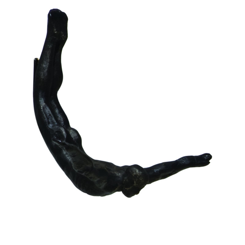 Plongeur mural, Bronze
