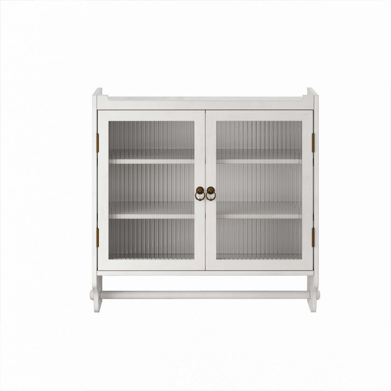 Armoire murale 24,8 po, Blanc