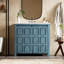 Petit ensemble de meuble-lavabo de style vintage 36 "avec lavabo en céramique, 2 portes à fermeture douce-1159052859