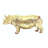 Rhinoceros Metal Decorative Box