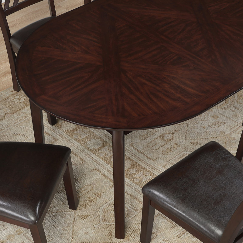Adrian Wood Oval Dining Table