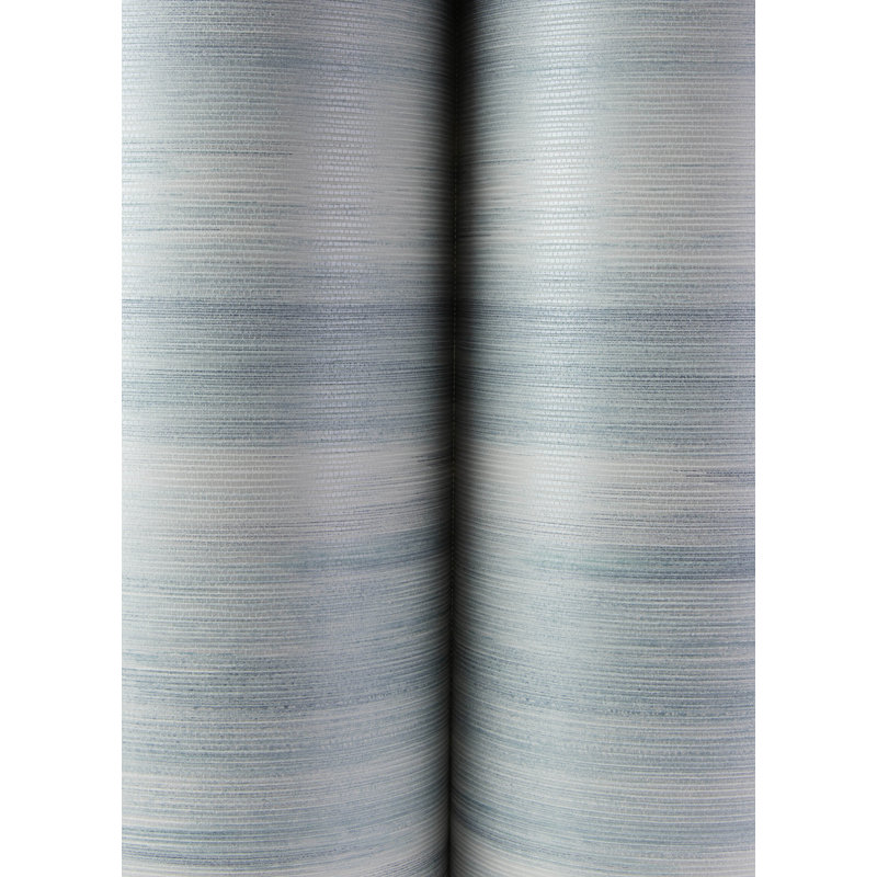 Elysian Sky Ikat Wallpaper, Blue