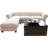 Fiske 117" Wide Sofa & Chaise-50688045