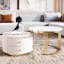 Table basse gigogne 2 tiroirs Elegant Grace
