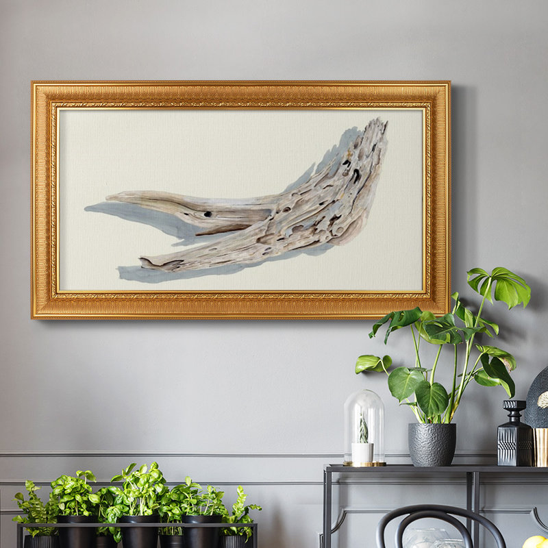 «Driftwood Study III», reproduction d'un seul cadre photo sur toile, H 29 po x l 53 po x P 2,5 po