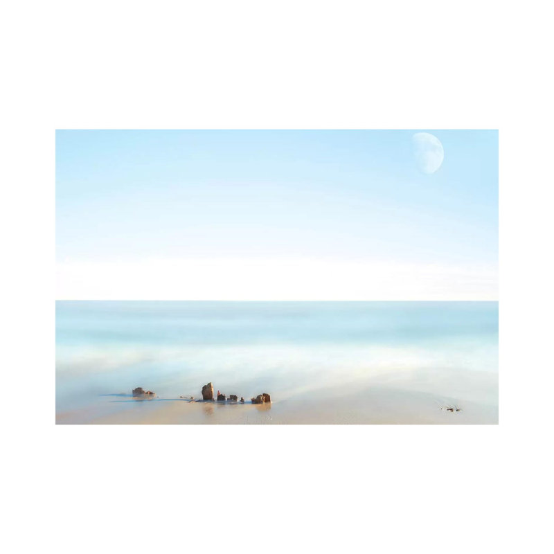 Beachscape Photo V by James McLoughlin - Wrapped Canvas Print, 20.32 cm H x 30.48 cm W