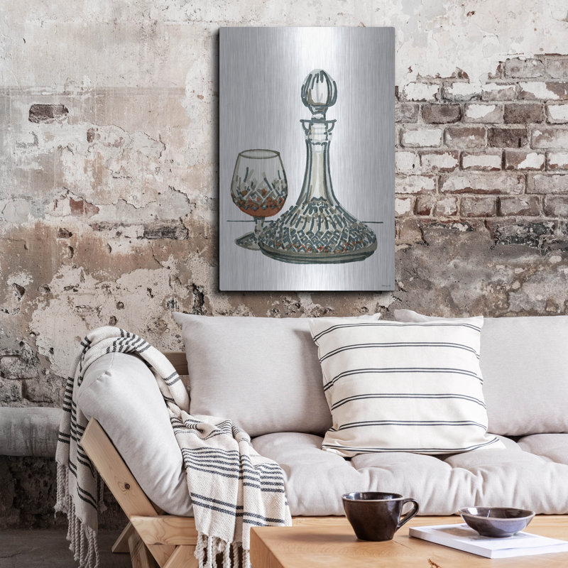 "Vintage Decanter 1" par Stellar Design Studio, H 36 po x l 24 po