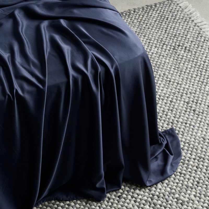 Signature Sateen Sheet Set, Queen Sheet Set with 3 Additional Pieces, Ocean