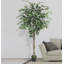 Faux arbre ficus avec pot pour la décoration intérieure-1805523237