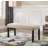 Fabric Dining Bench With Nailhead Trim, Tan-28959588