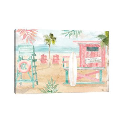 Surfs Up II - Wrapped Canvas Print