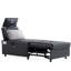 Canapé-lit, fauteuil haut-parleur, canapé-lit inclinable, 2 ports USB, fauteuil d'appoint pour téléphone