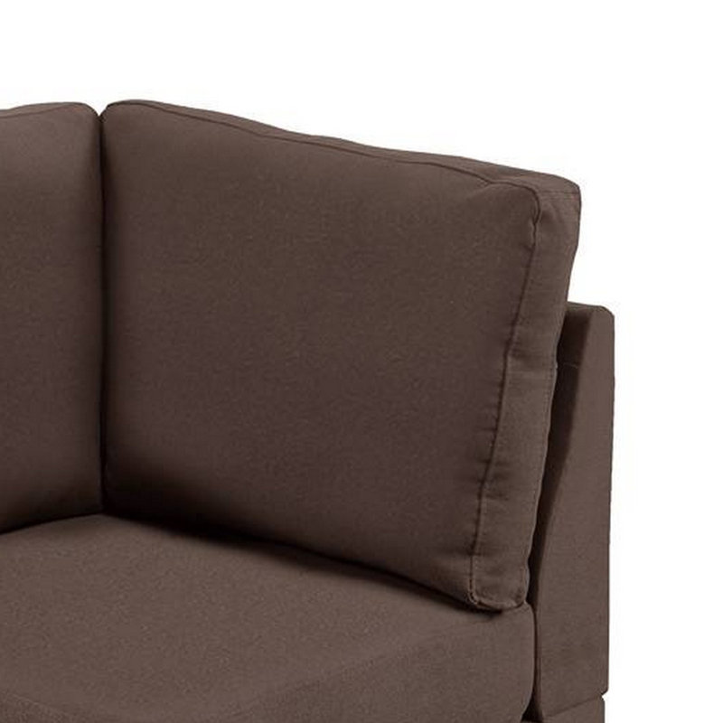 Gladyne Upholstered Accent Chair, Brown Chenille