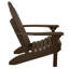 Chaise Adirondack en plastique avec repose-pieds Hinz-27117475