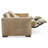 Bernhardt Nest Leather Power Motion Sofa