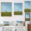 «Sheep Minimalistic Solitude - Animals», reproduction sur toile-1653027991-1653027990