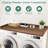 27.5" X 54" Laundry Countertop For Washer & Dryer - Modern Organization Shelf With Anti-Slip Base & Protective Edge-115289104