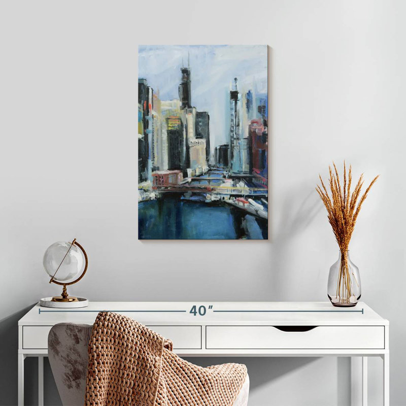 Sireci River View, 24" H x 16" W