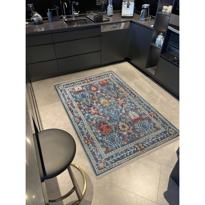 Tapis rectangulaire Xaven, Tapis de couloir 4 pi x 9 pi 11 po